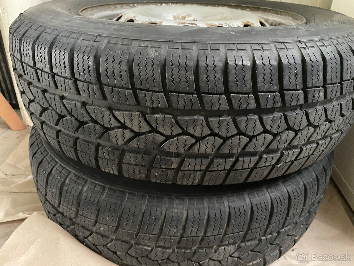 Zimné pneumatiky s diskami 185/70 R14 VW-group - 2