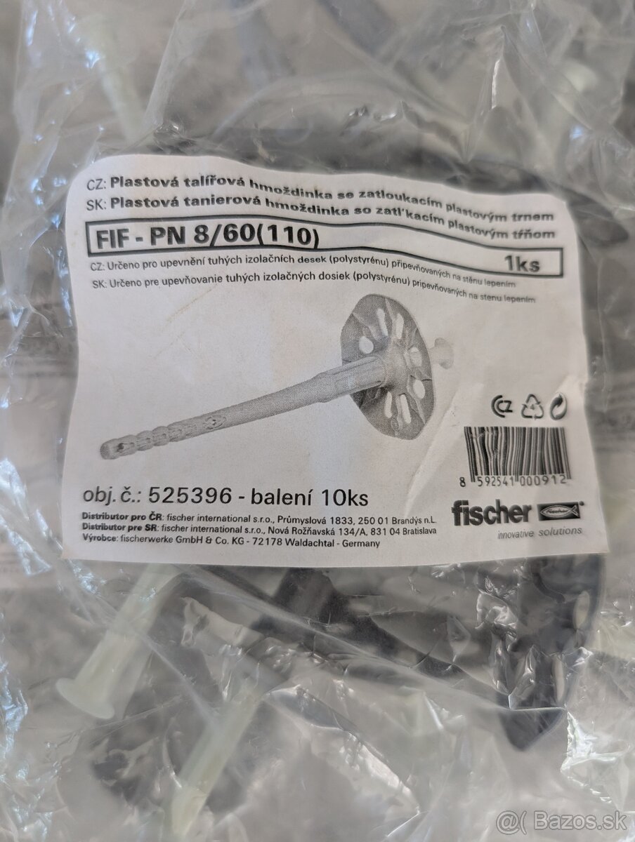 Hmozdinky do polystyrenu Fischer - 2