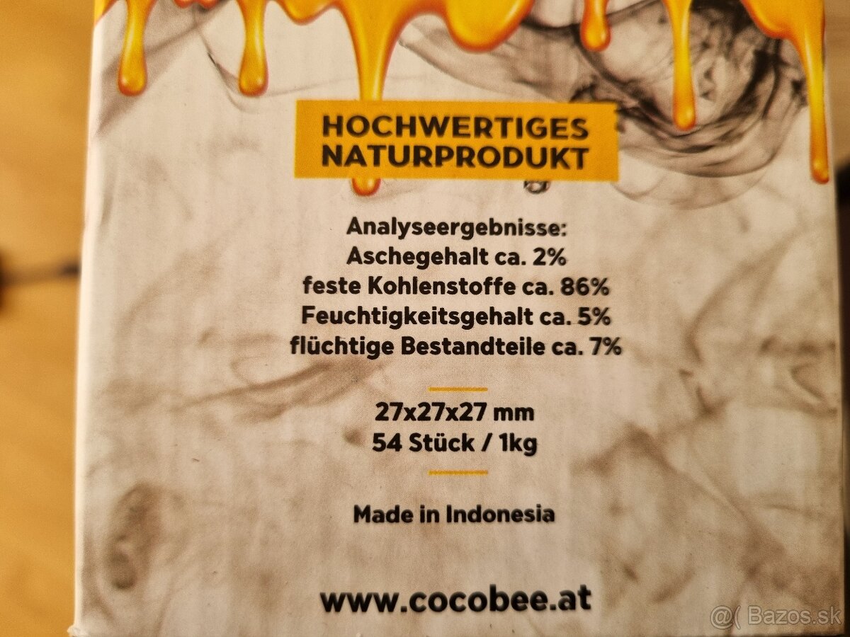 Uhliky do vodnej fajky 27mm 1kg - 2