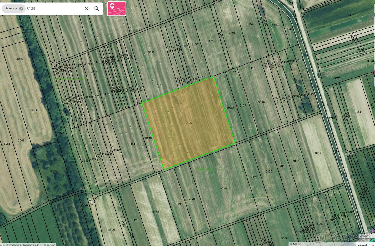 Investičná príležitosť – slnečný pozemok na predaj v obci Ja - 2