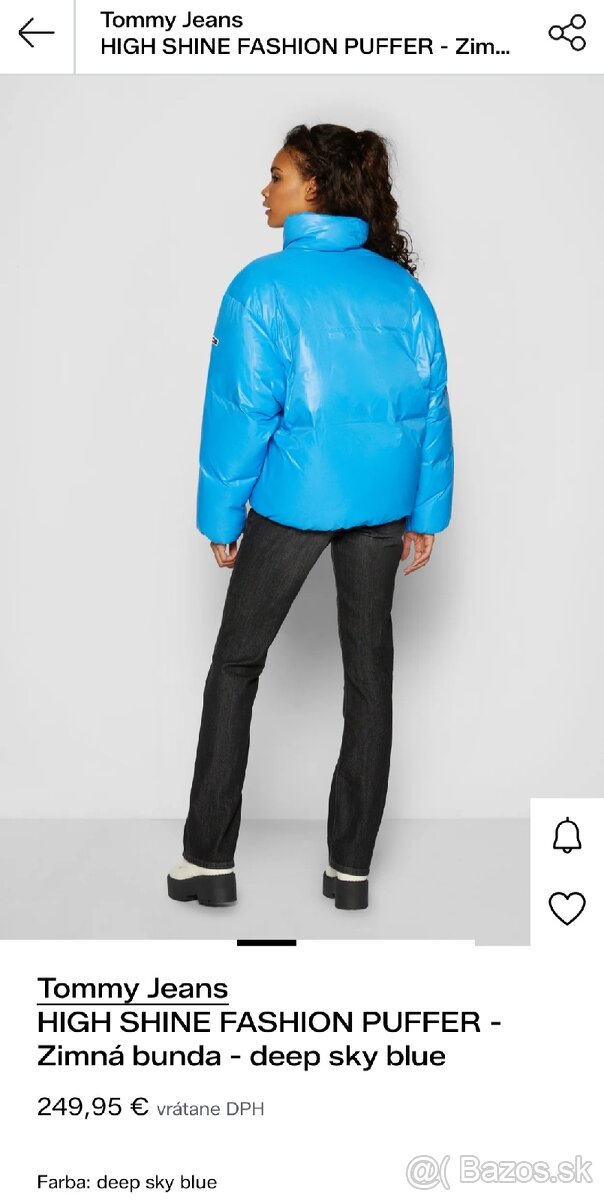 Tommy Hilfiger páperová bunda M/L - 2