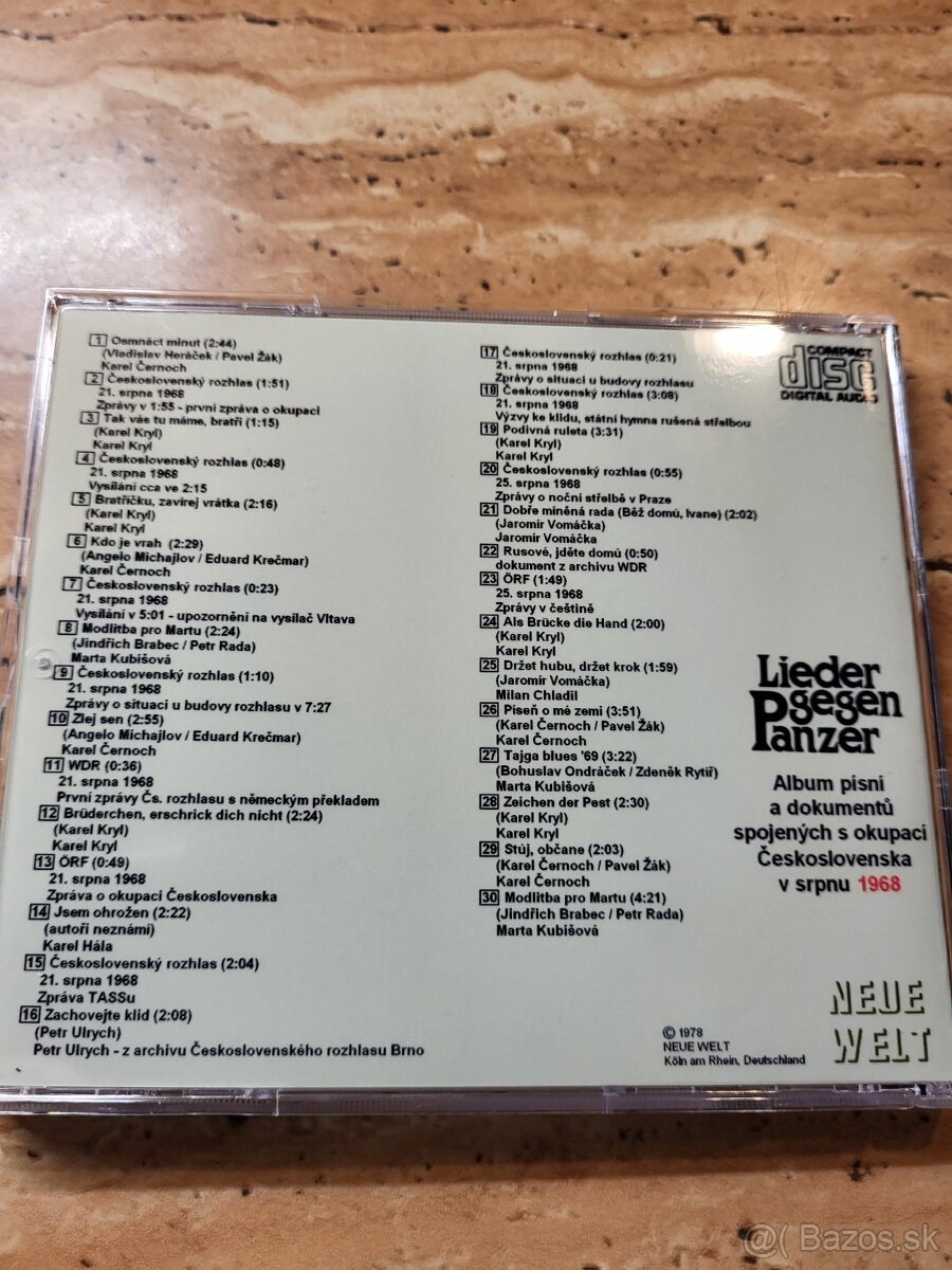 Lieder gegen Panzer - Kryl, Kubišová, Ulrych - 2