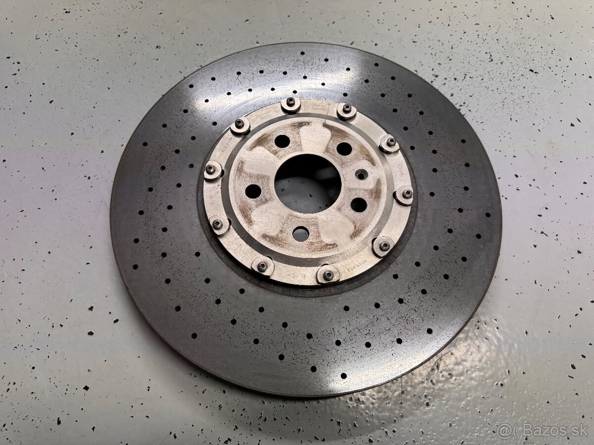 Keramický kotúč Audi A8 S8 D4 A6 A7 pravý predný - 2