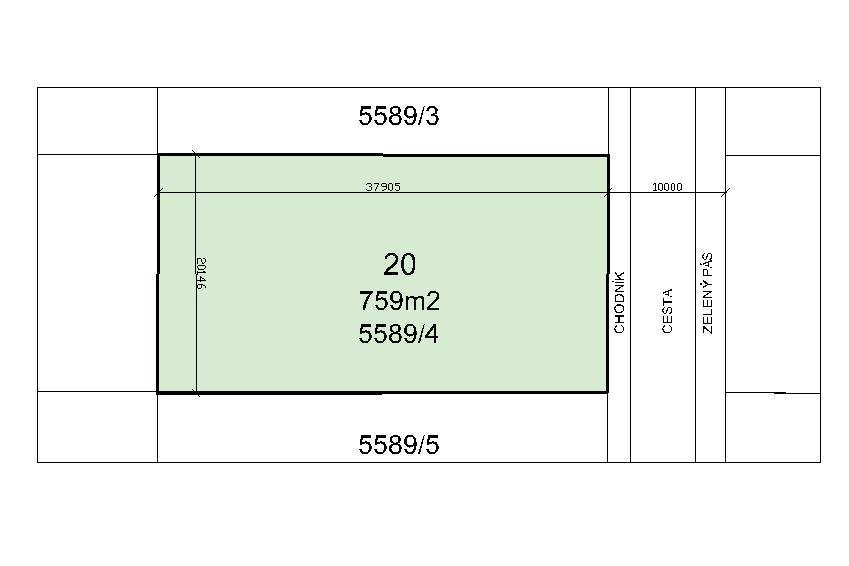 Stavebný pozemok v Matúškove - 2