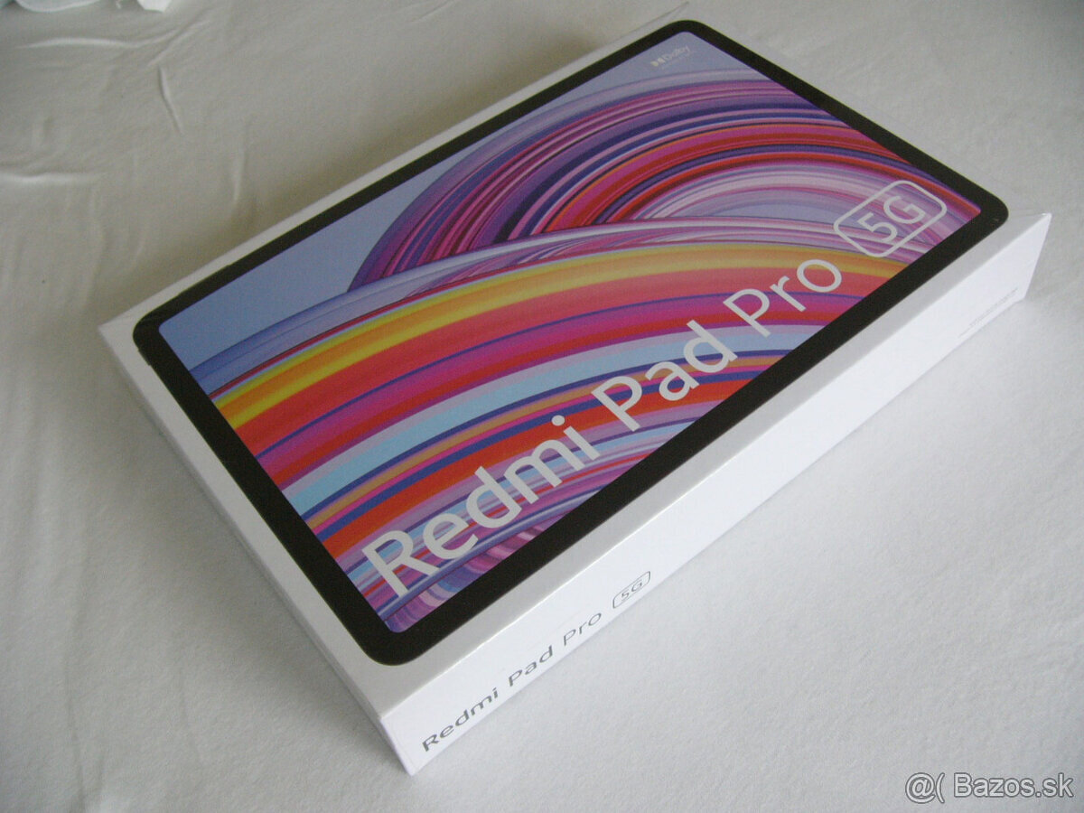Predám úplne nový nerozbalený tablet XIAOMI REDMI PAD PRO 5G - 2
