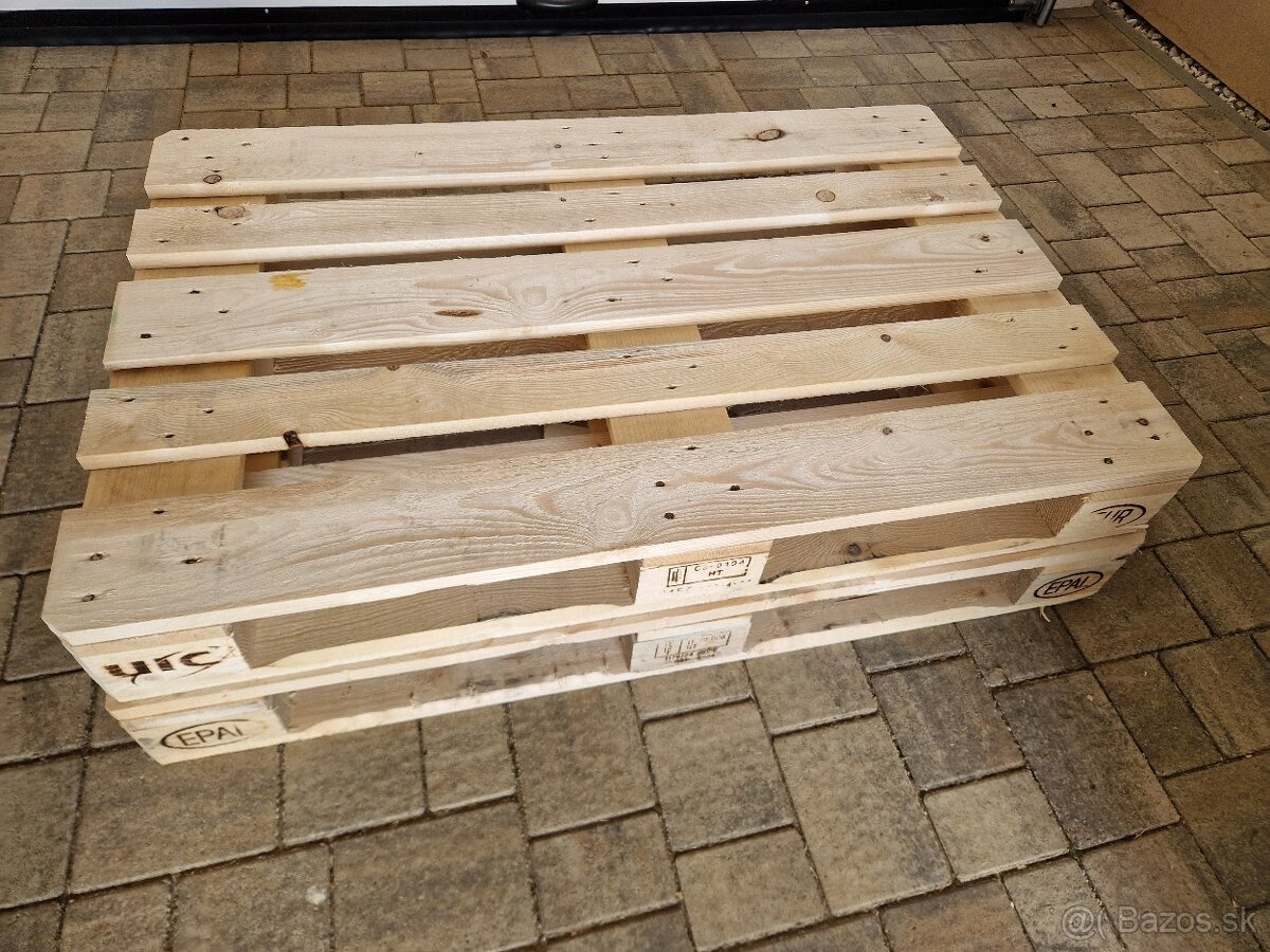 Europalety svetlé - 2