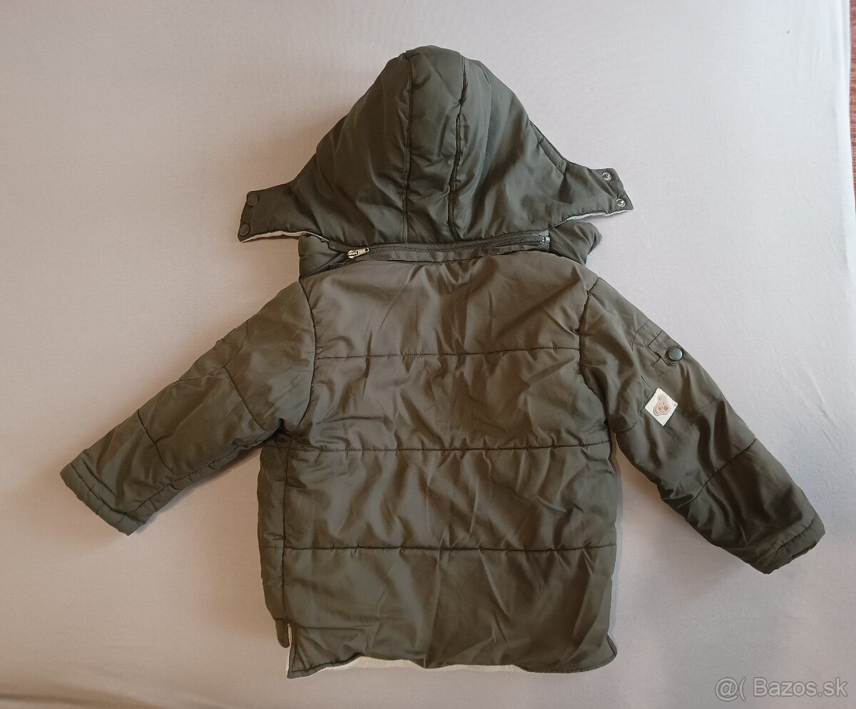Detská zimná vetrovka chlapčenská vel.104 - 2