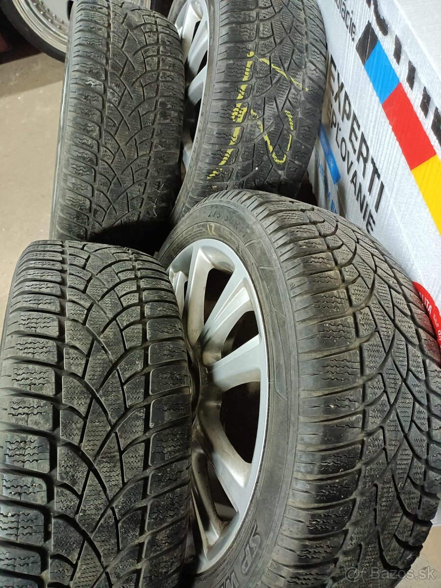 ❄️zimné 4ks alu disky orig. Škoda 5x112 R14 pneu 5mm - 2