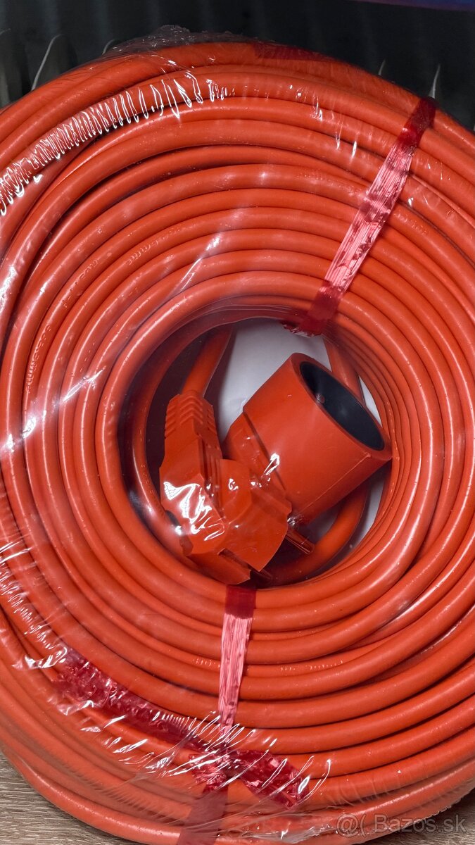 Predlžovaci kábel 50m 3x2,5mm oranžový - 2