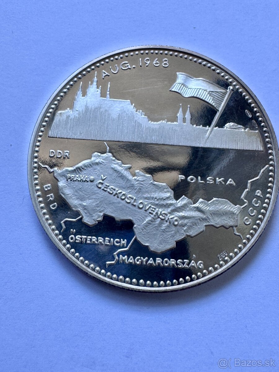 20 dukát Dubček -vzácne - 2