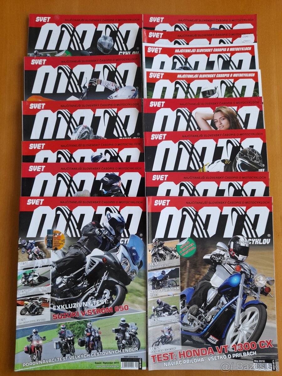 Predám moto časopisy - 2