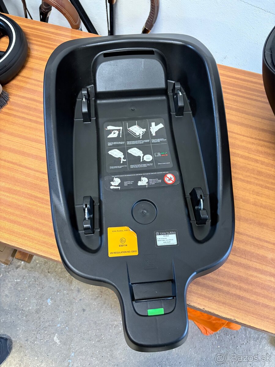 Autosedačka Ickle Bubba Stratus + isofix - 2