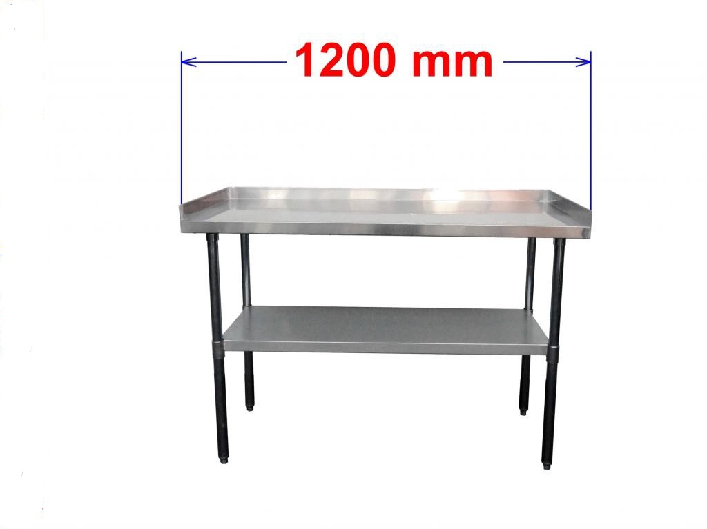Pracovní nerezový stôl 120/60cm - 2