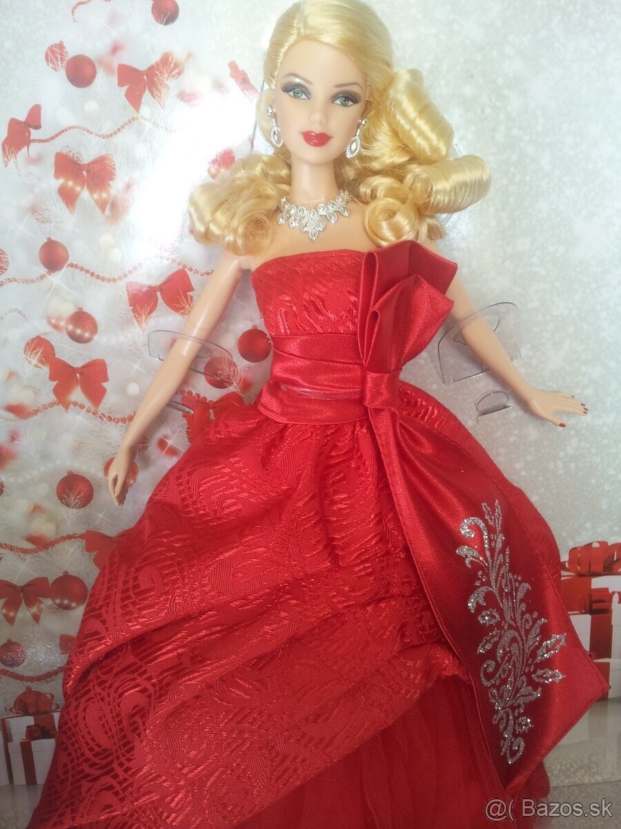 Zberatelska Barbie vianocna - 2
