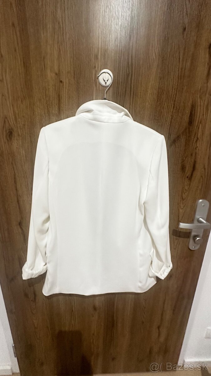 H&M biele sako Viedeň - 2