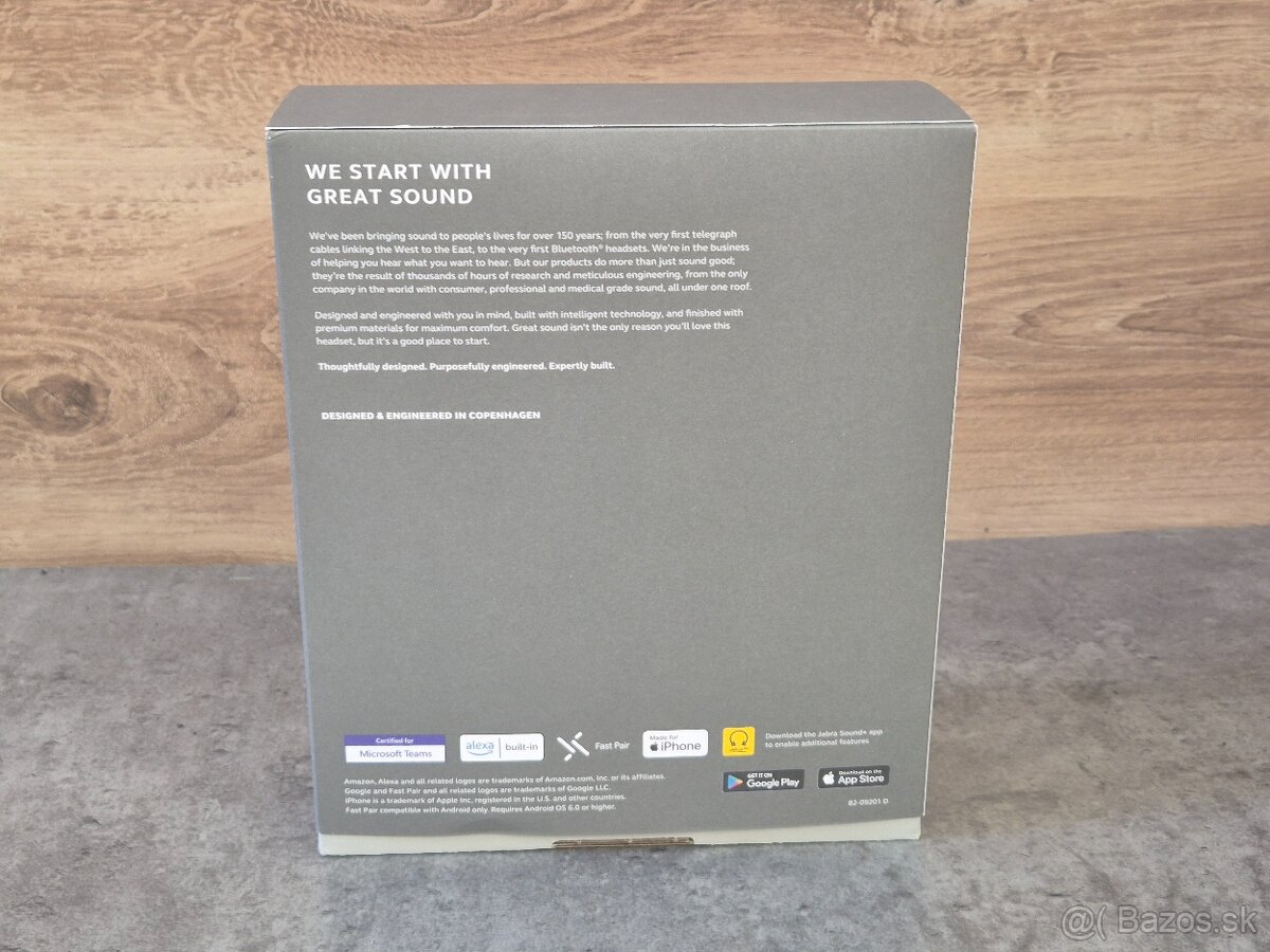 Jabra Evolve2 75 bezdrôtové slúchadlá - NOVÉ, NEPOUŹÍVANÉ - 2