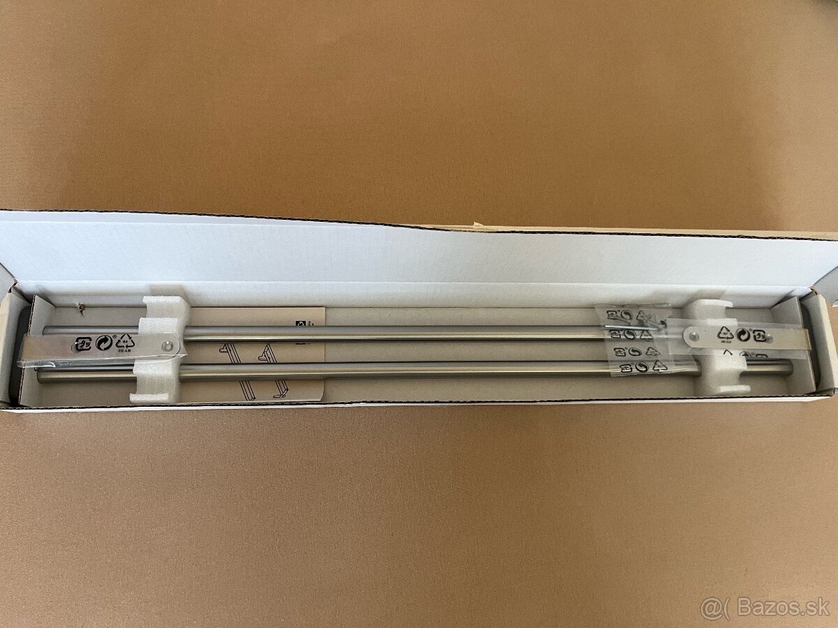 BROGRUND Vešiak na uteráky, nehrdzavejúca oceľ, 67 cm iKEA - 2