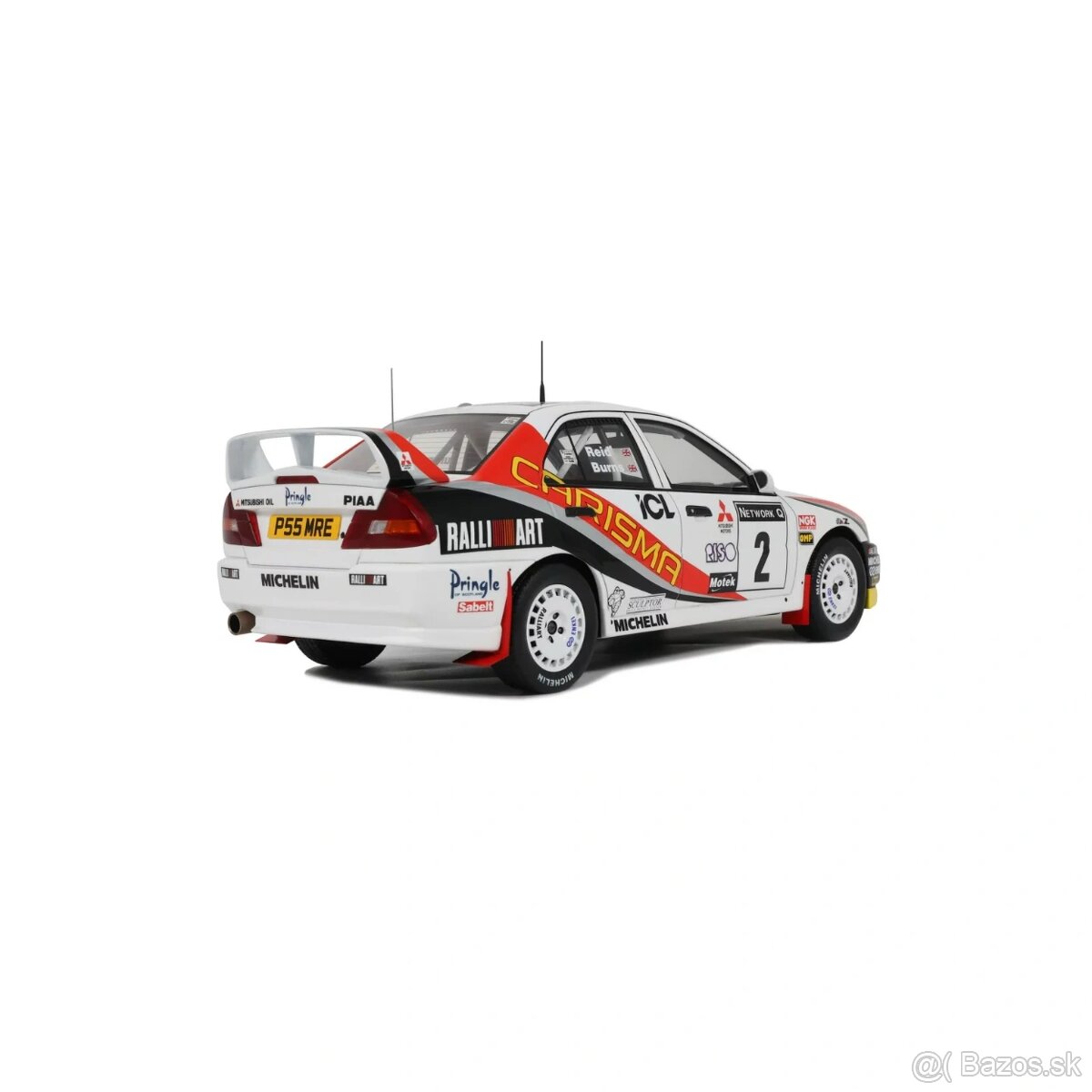 1:18 OTTO Mitsubishi Carisma GT Gr.A RAC RALLY 1997 - 2