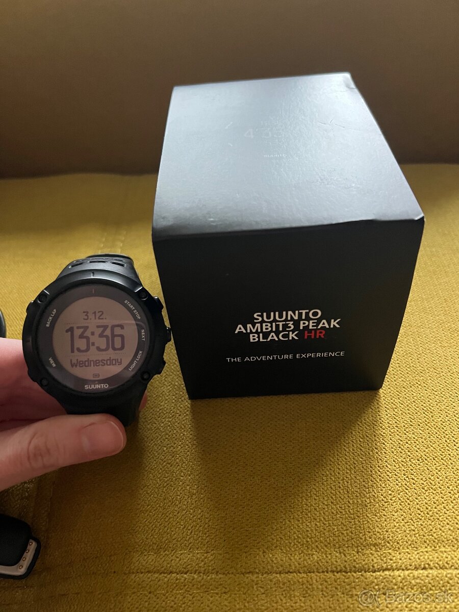 Hodinky Suunto Ambit3 Peak Black - 2