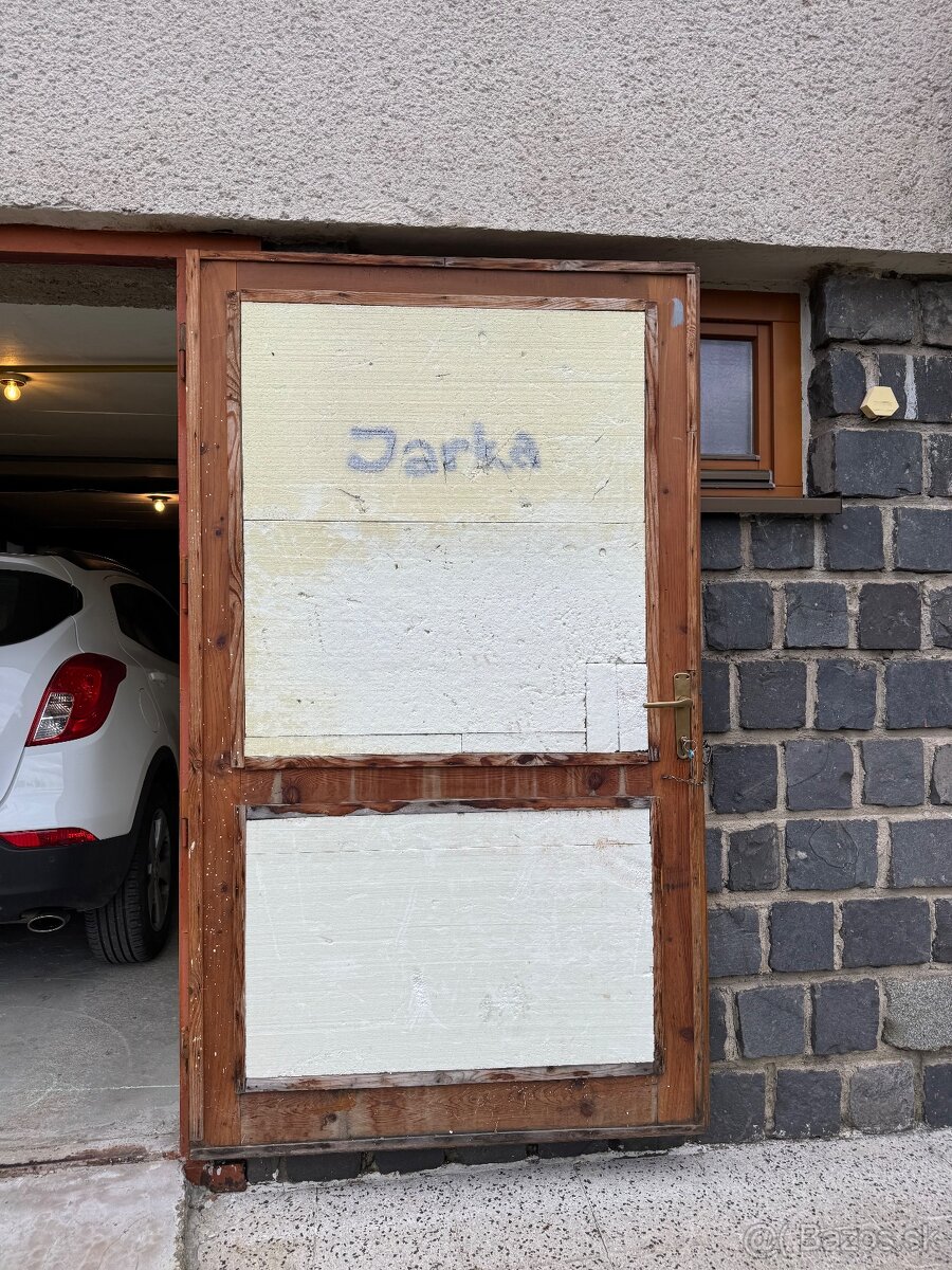 Garazova brana drevena - 2