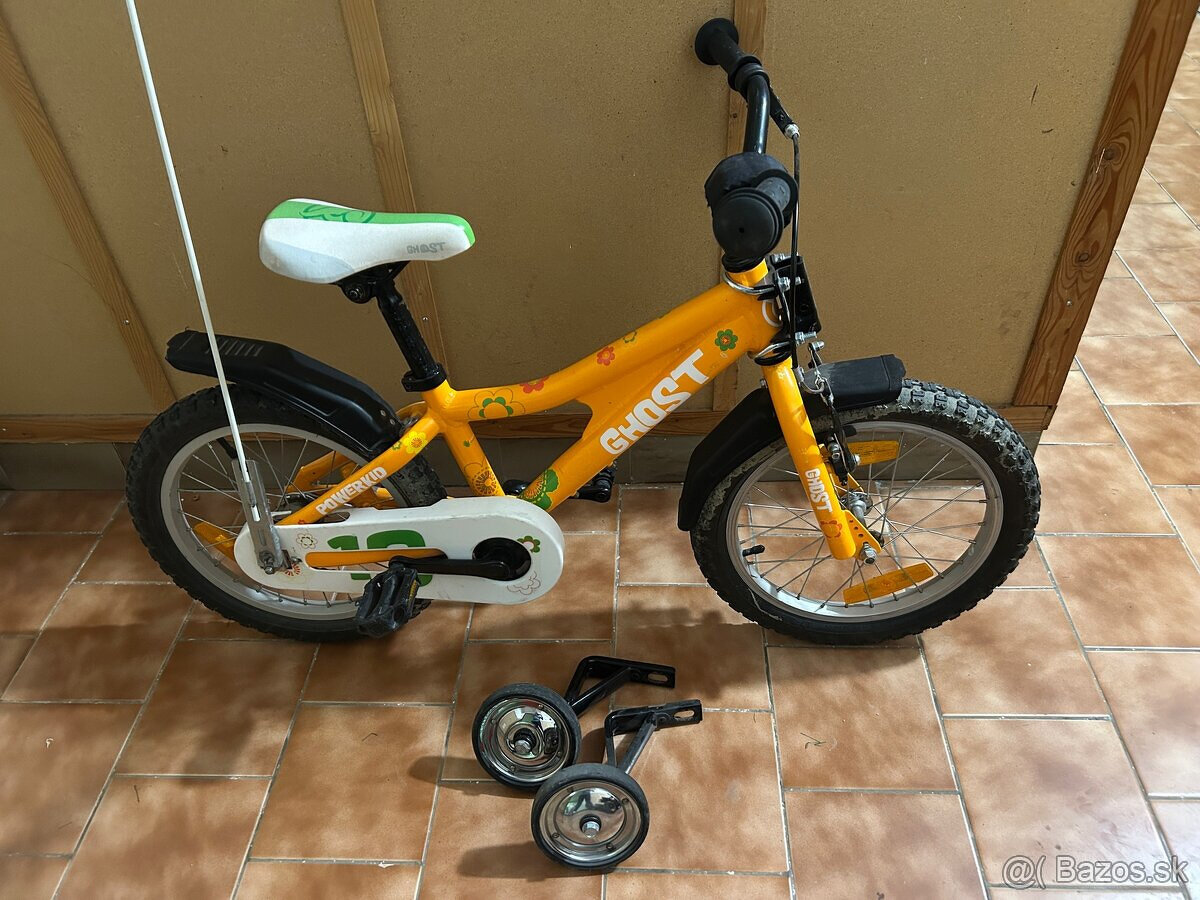 Detský bicykel GHOST Powerkid 16 palcov - 2