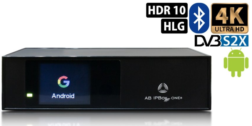 AB IPBox ONE / SAT a AndroidTV 4k UHD + BT ovládač - 2