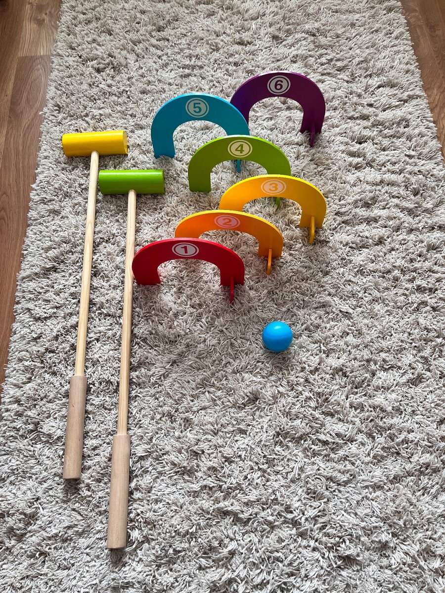 Kriket - drevena hra - 2