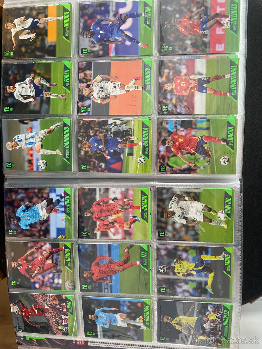 Futbalové kartičky Top Class 2025 - 2