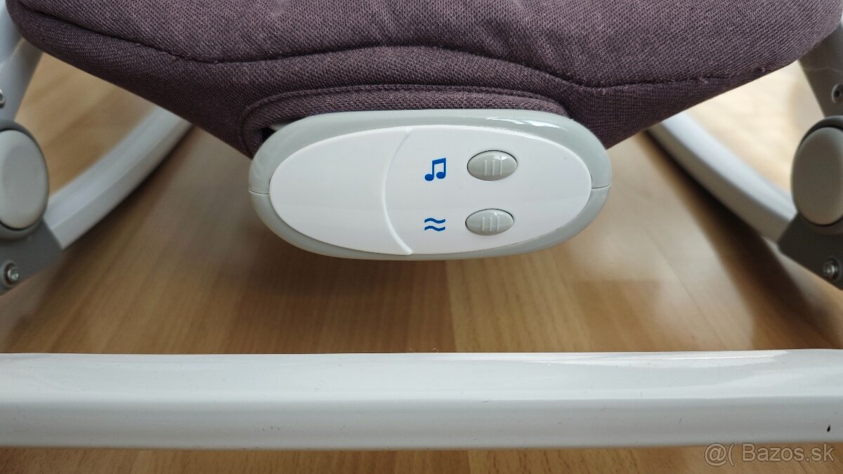 Predám detské lehátko Zopa s hrazdou, hudbou a vibráciami - 2