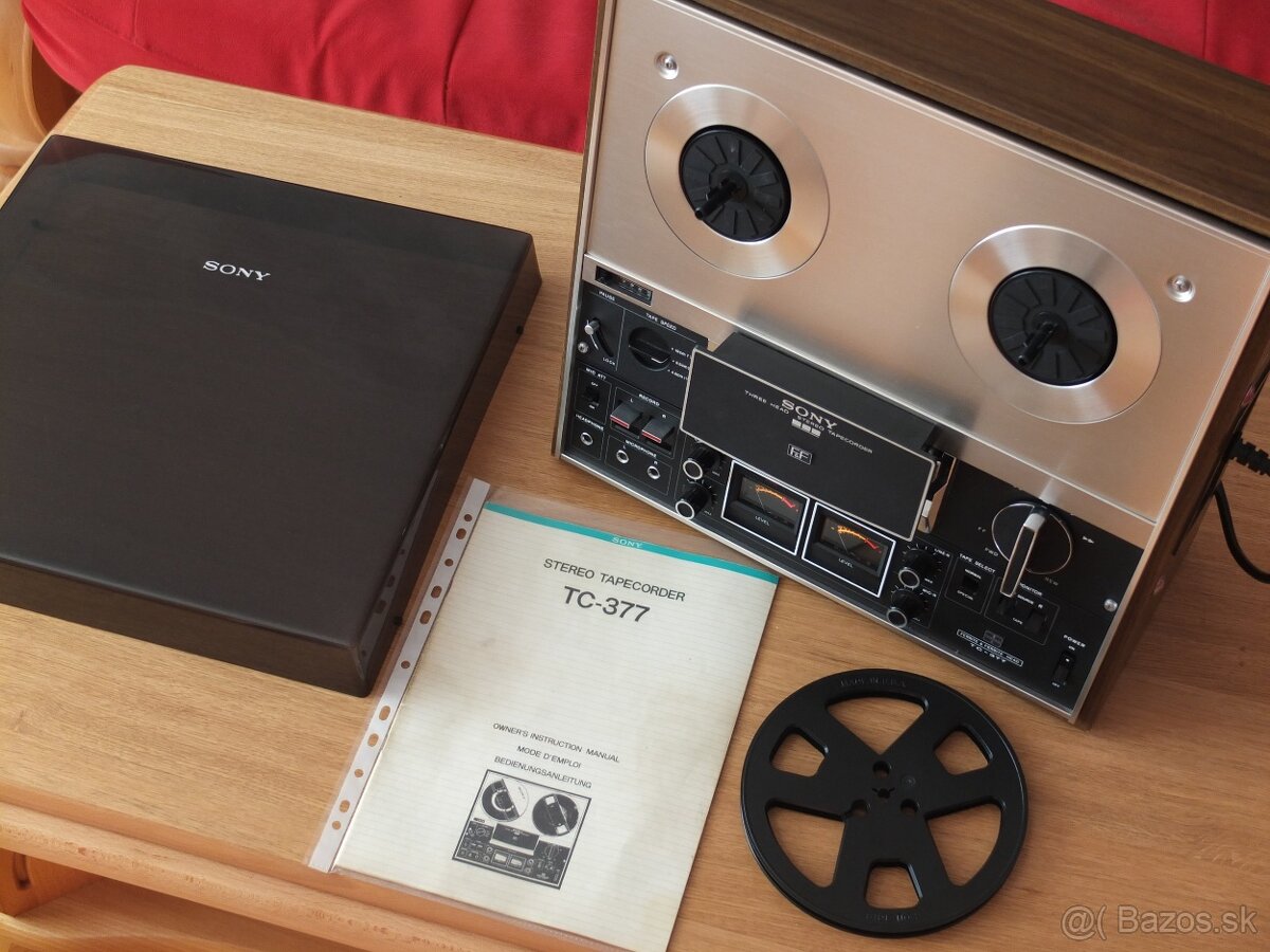 SONY TC-377Stereo Tape Recorder(1973-1976)Top stav - 2