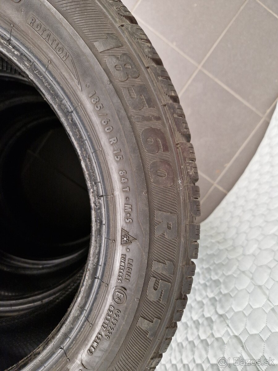 Zimné pneumatiky 185/60 r15 - 2