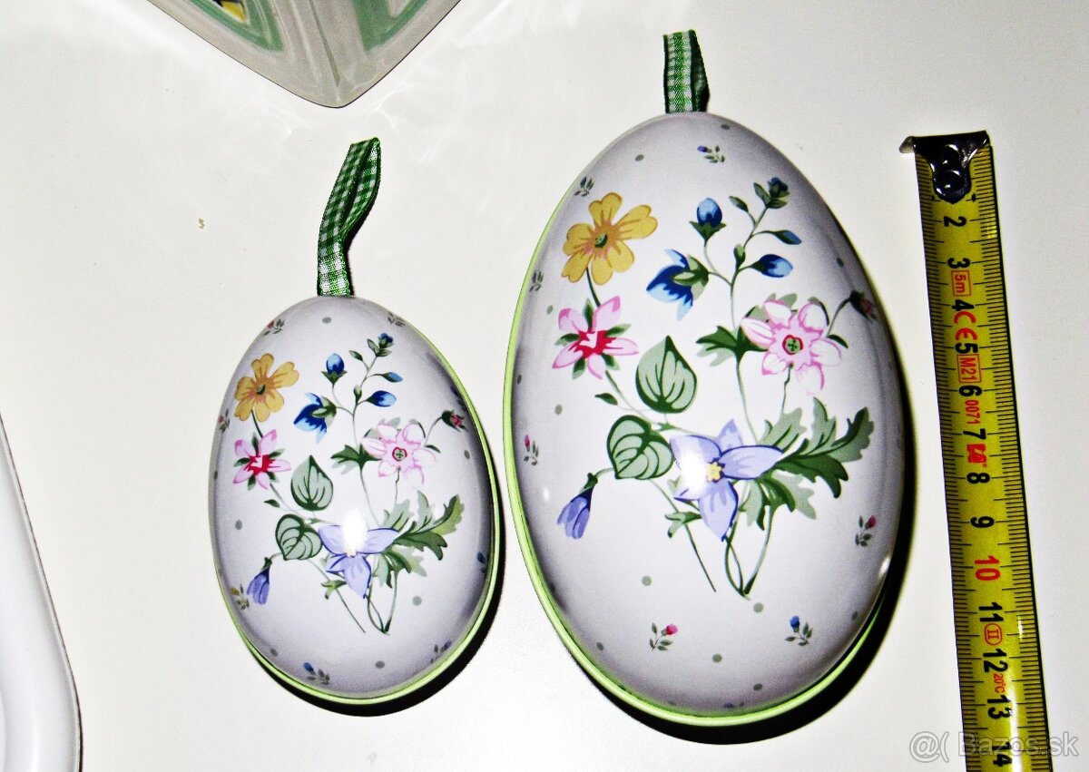 Green Gate - plechové vajíčka, sada 2 kusy - 2