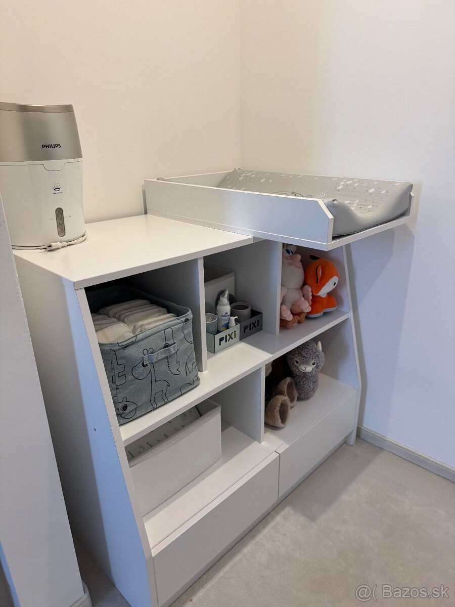 Komoda s prebalovacim pultom - 2