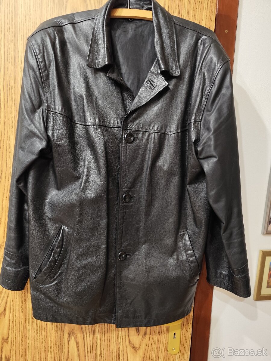 Pánsky kožený kabát - 2