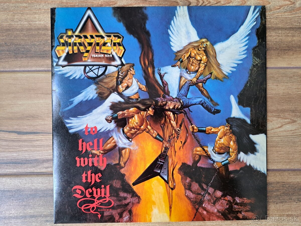 Lp STRYPER - To Hell with The Devil - 2