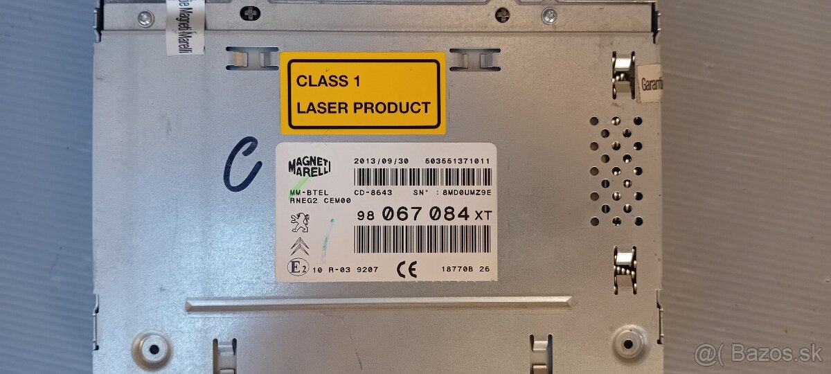 Rádionavigačný systém RT6 pre Peugeot Citroën - 2