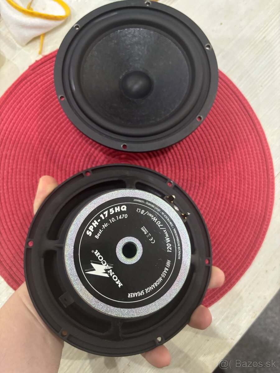 Monacor SPH 175HQ - 8ohm - 2