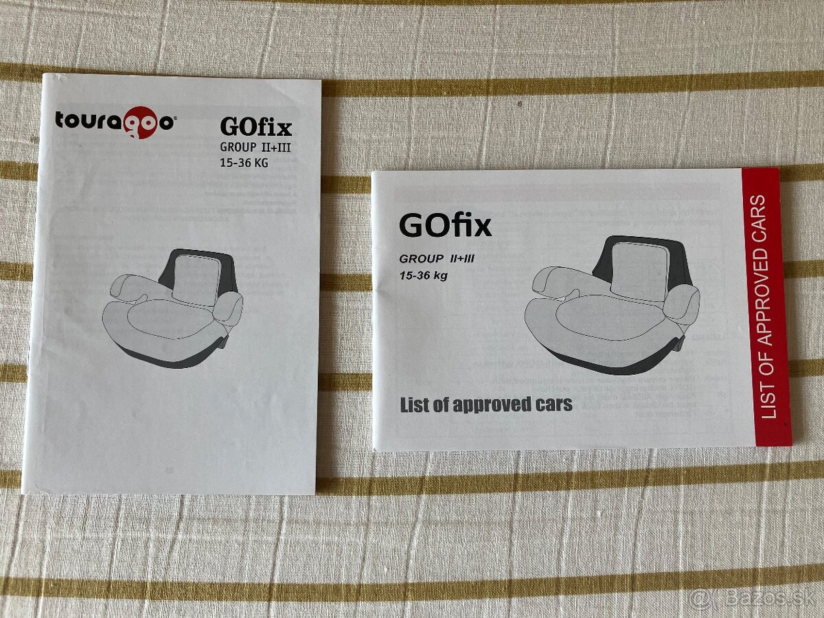 ISOFIX podsedák touragoo - 2