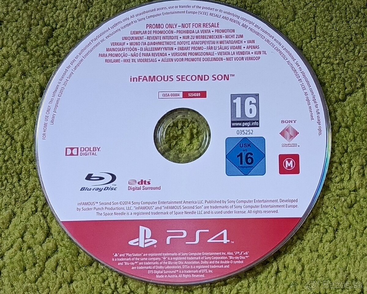 NA PREDAJ - HRA PS4 - Infamous Second Son - 2