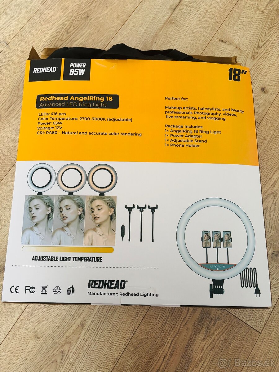 Ring light - Kruhové led svetlo - 2