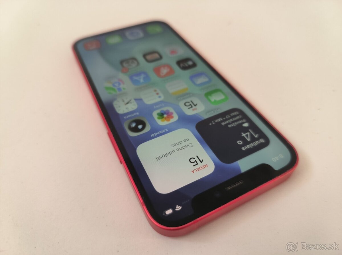 apple iphone 12 mini 64gb Red / Batéria 100% - 2