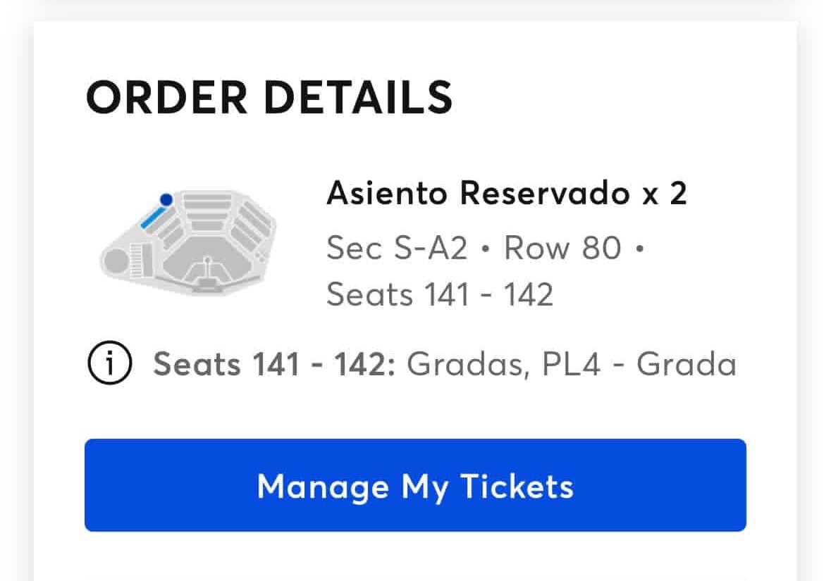 Shakira Madrid 2 lístky - 2