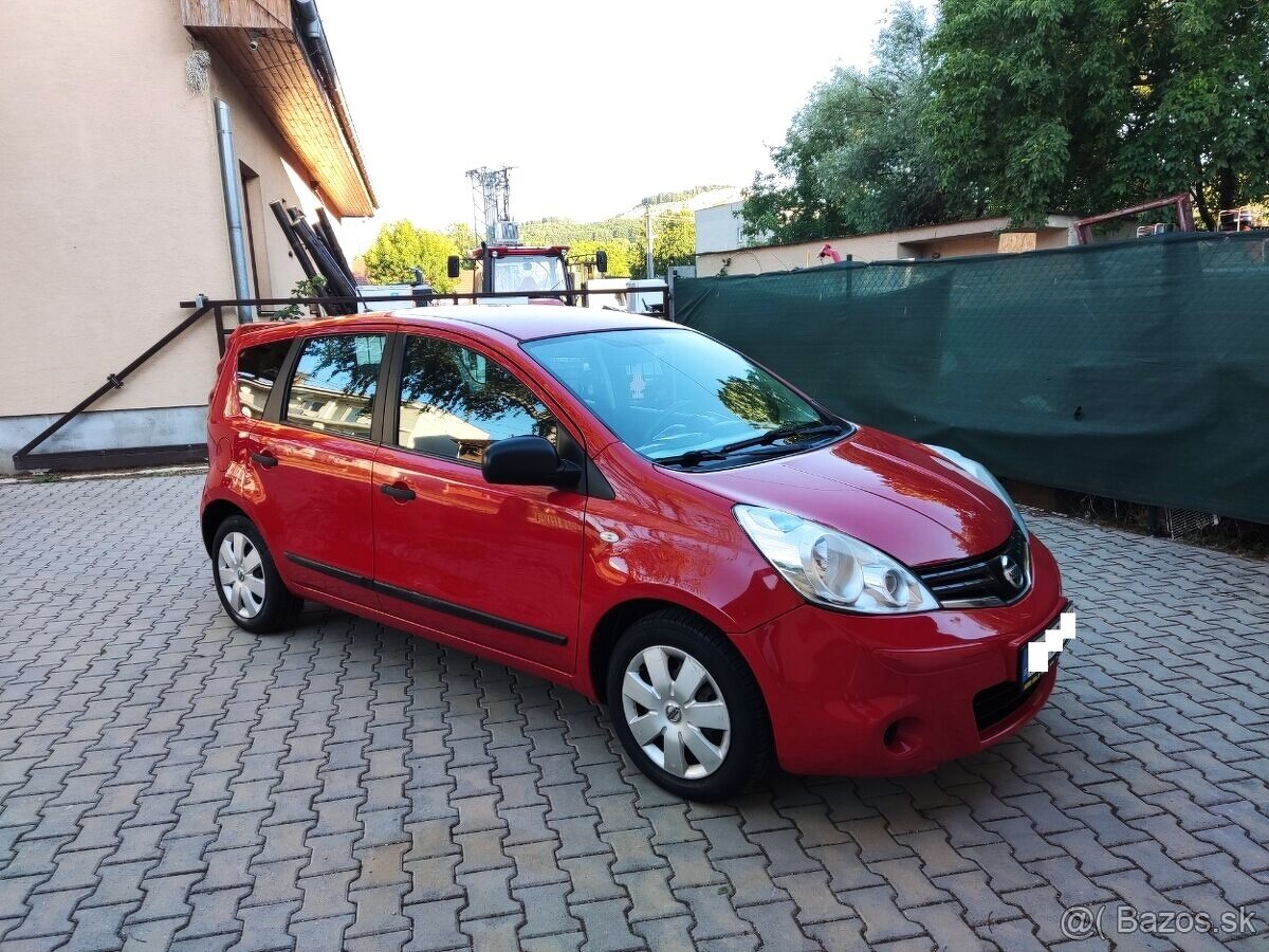 Nissan Note 1,4 benzín 65 kw Klima - 2