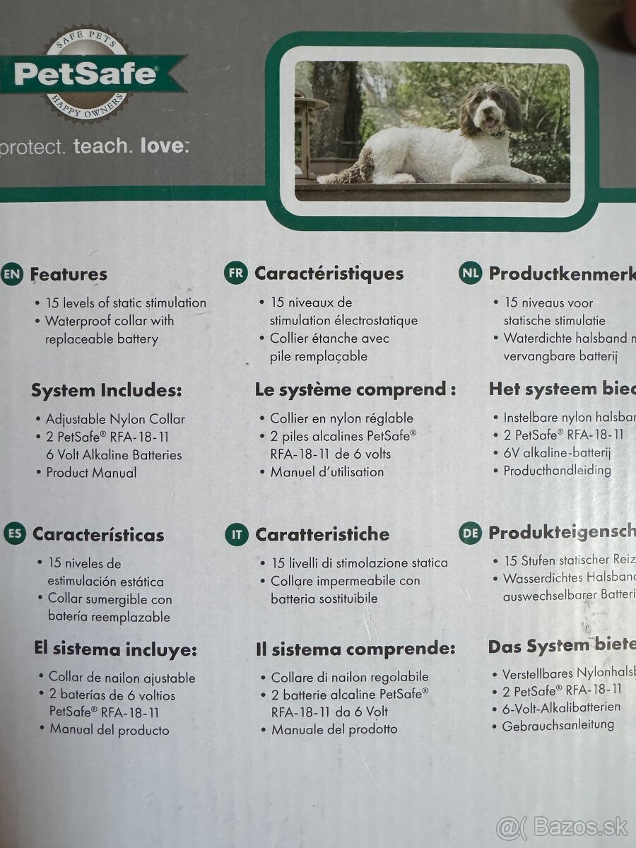 Obojok proti stekaniu - 2