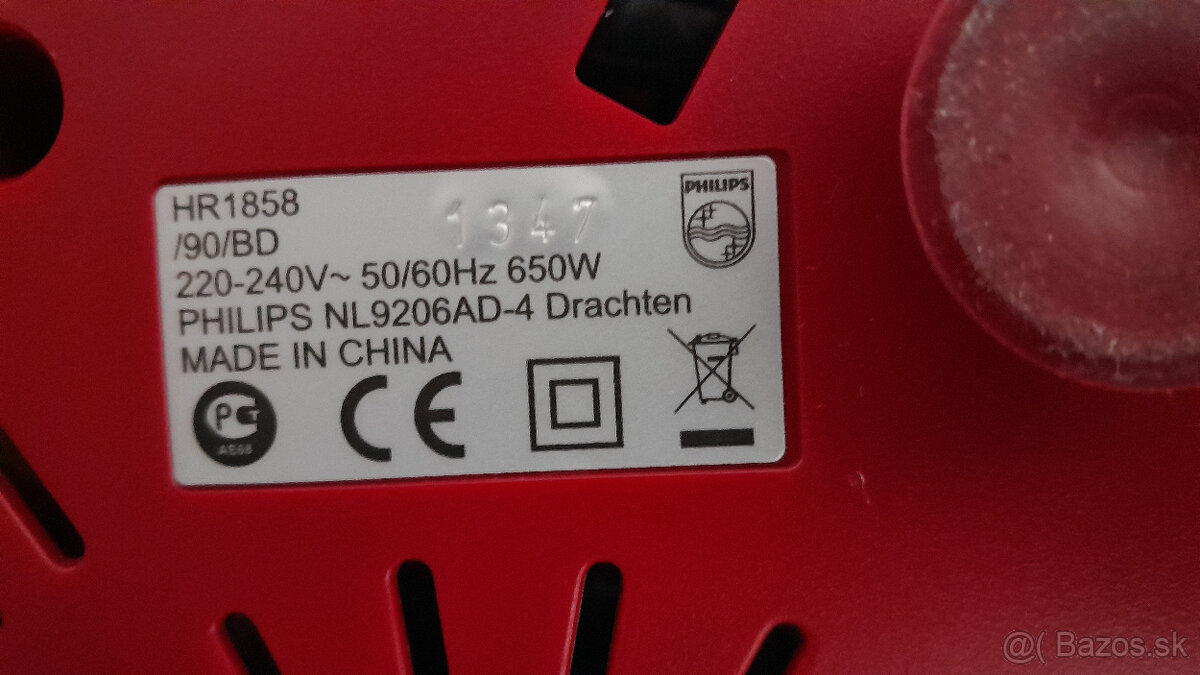 Predám odšťavovač Phillips HR1858/90 - 2