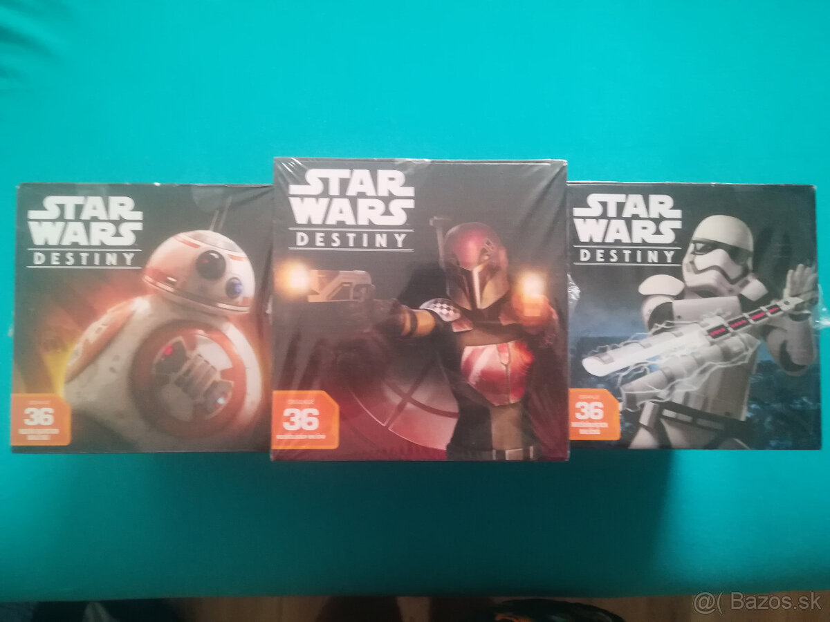STAR WARS Destiny booster boxy CZ - 2