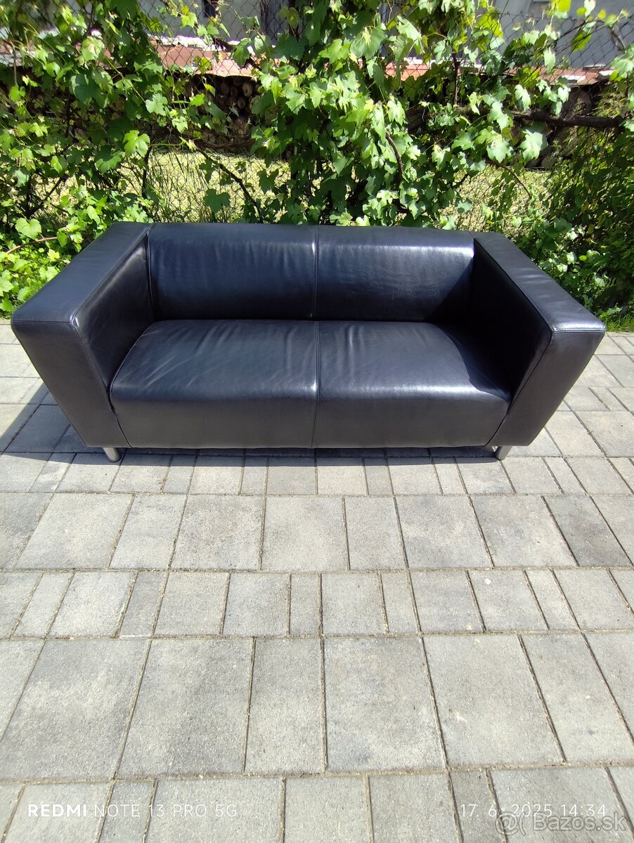 IKEA kozená pohovka - 2