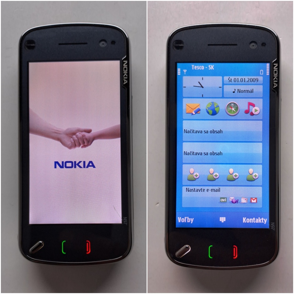 NOKIA N97Prevolaných 23 min.TOP 2680Slide 2220Slide Pink - 2