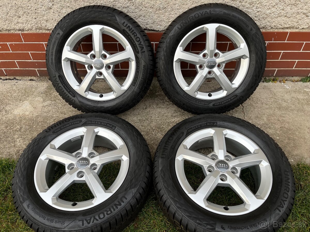R16 skoro nová zimná sada 5x112 Audi Q2 - 2