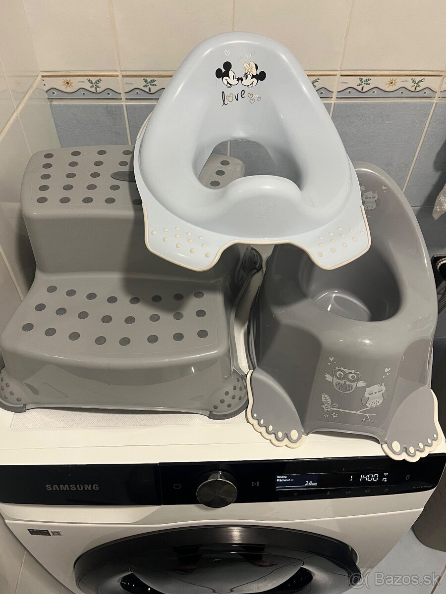 Nočník, schodík do kúpelne a sedátko - 2